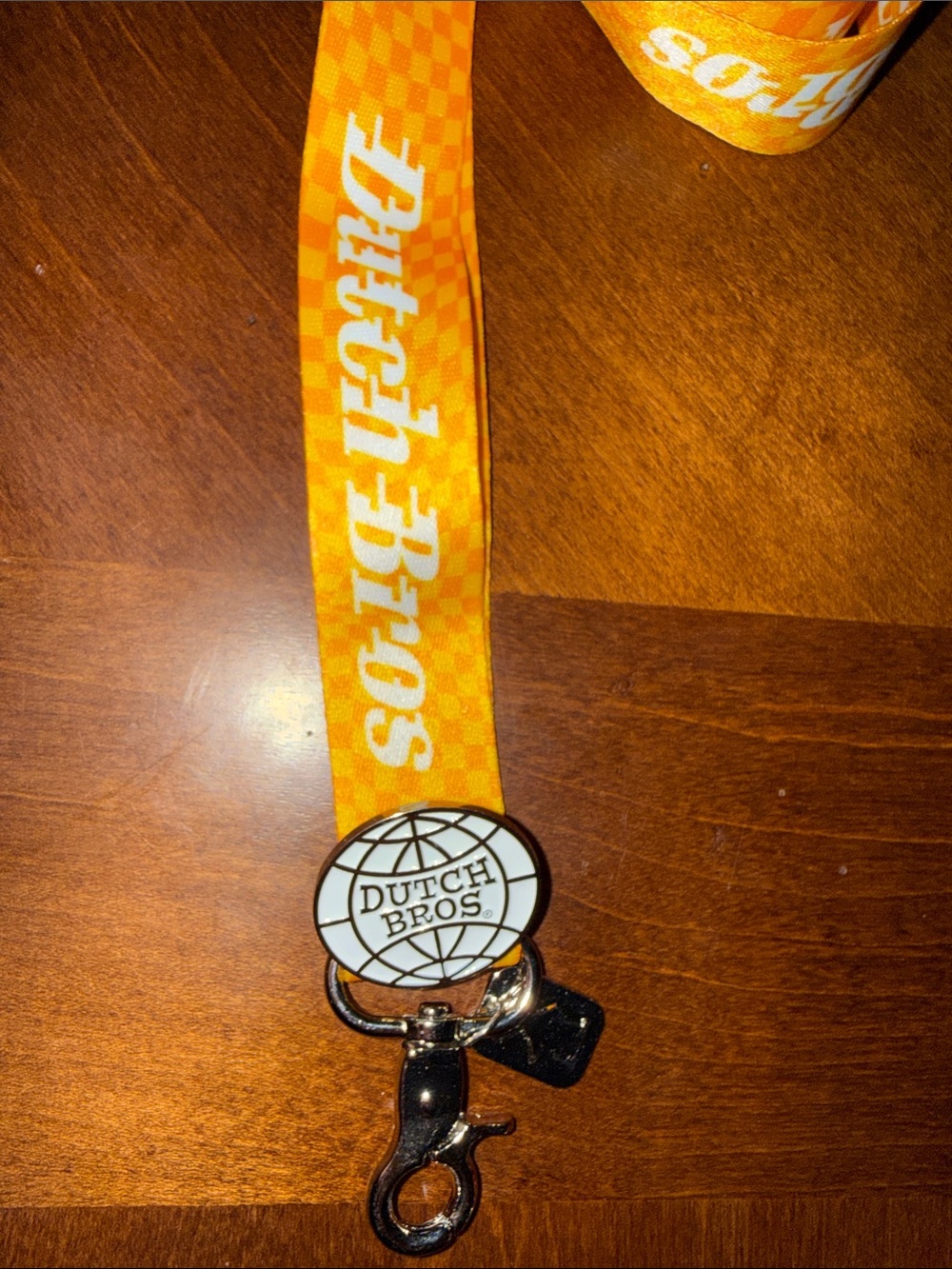 Dutch Bros Lanyard & Pin Set - YELLOW